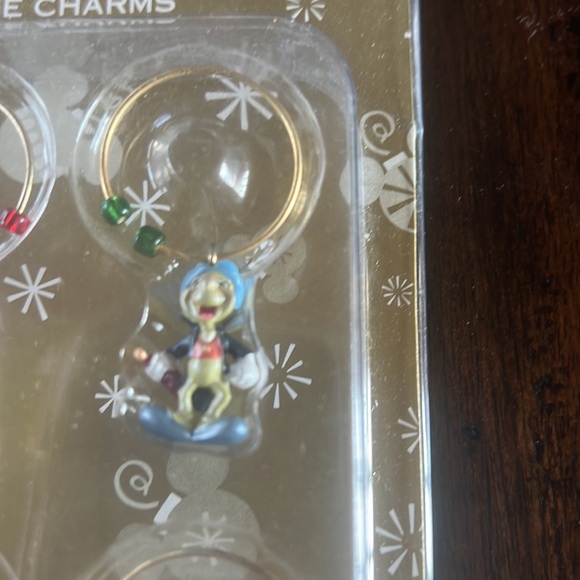 NIB Vintage Disney Beverage Charms (6)-Holiday Collection - Picture 4 of 8